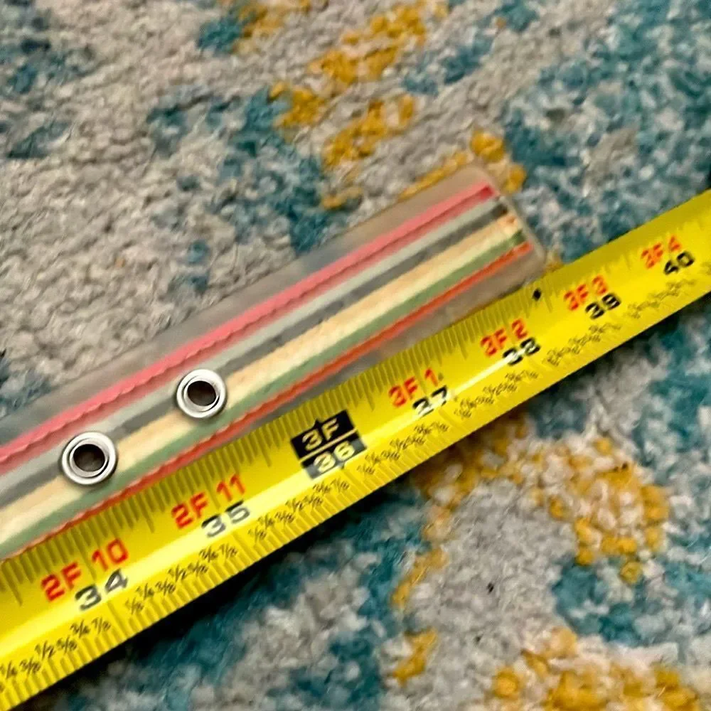 90’s Jelly Belt w/Colorful Stripes